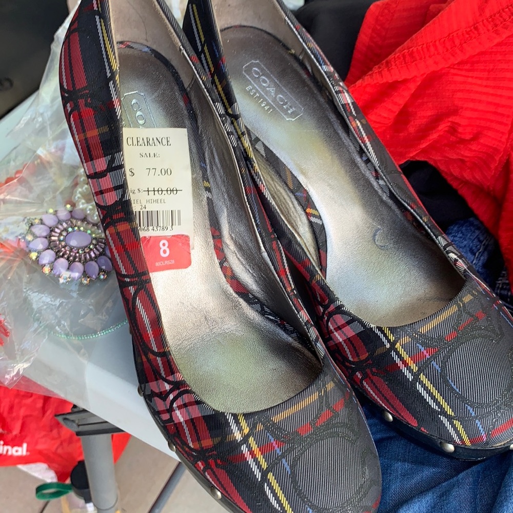 Coach doriel high heel  size 8 $50.00